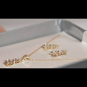 10k 3 piece necklace set